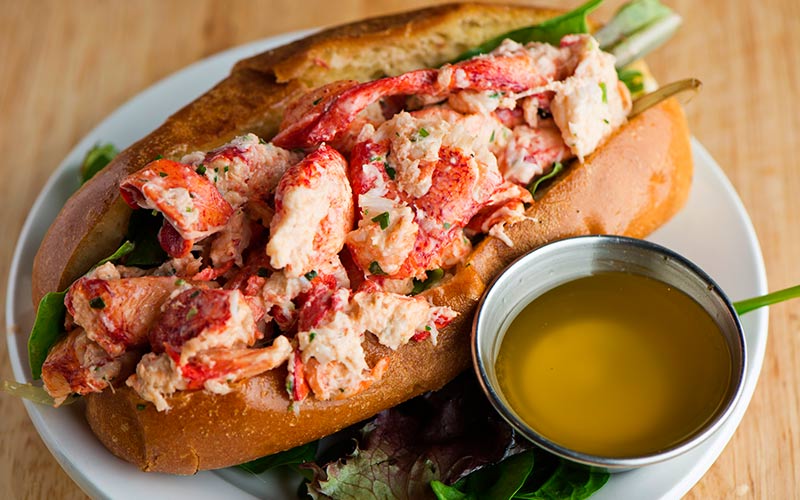 amerikansk mat lobster roll